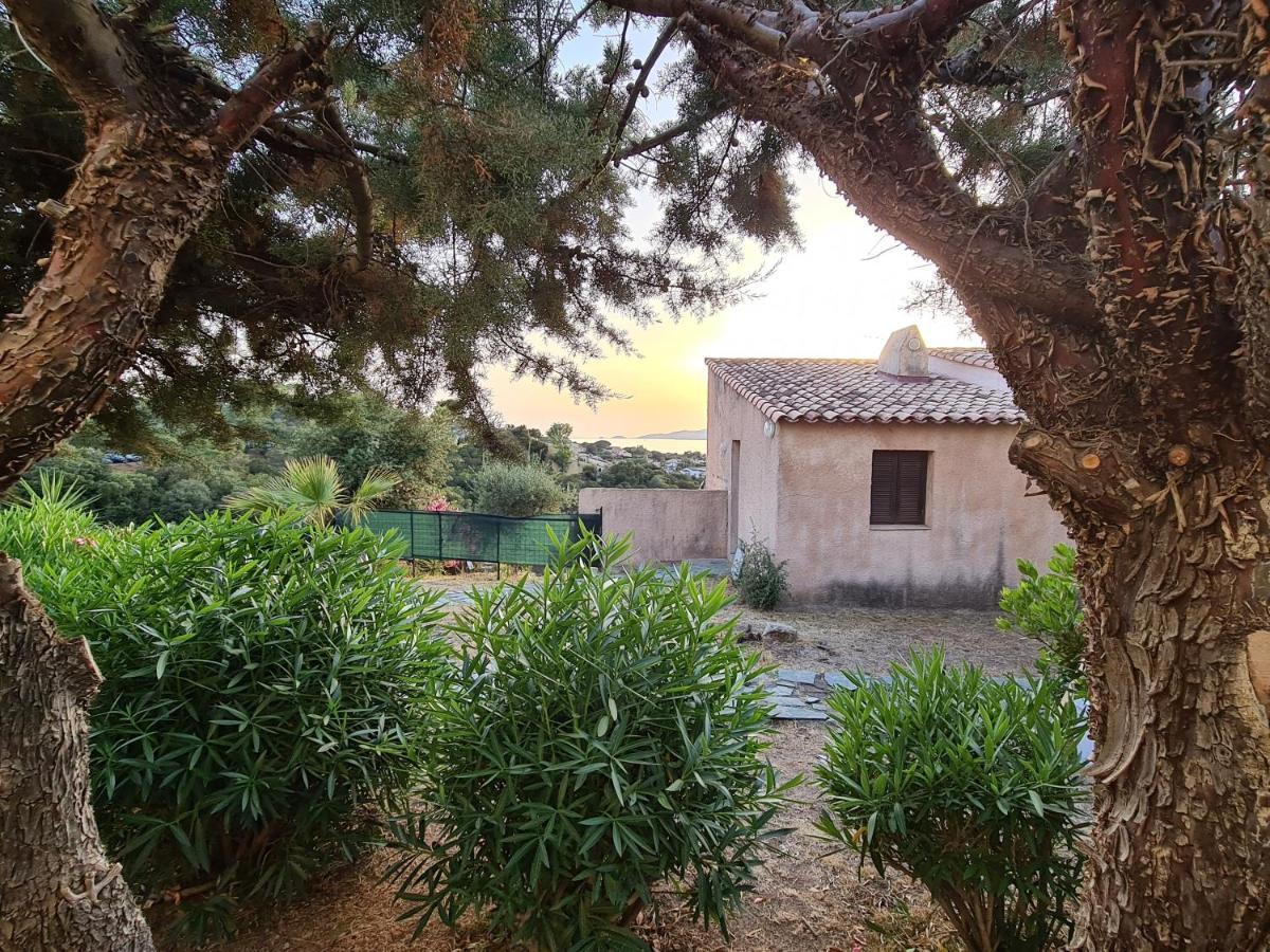 Studio avec terasse vue mer Porticcio  Esterno foto